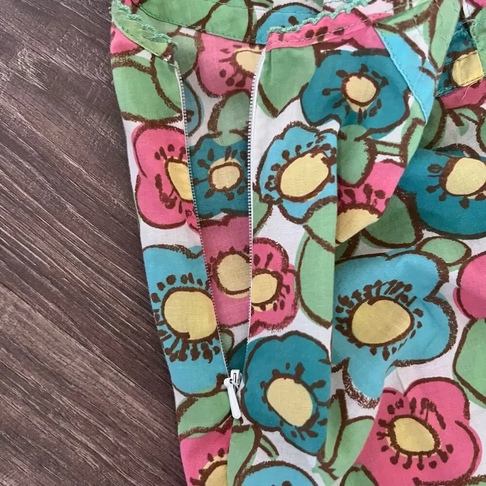 🦄 3/$36 Mini Boden Sundress Girls 9–10 Floral Cotton Drawstring Pockets